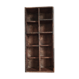 Industrial wooden wooden locker old workshop