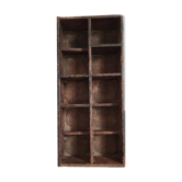 Industrial wooden wooden locker old workshop