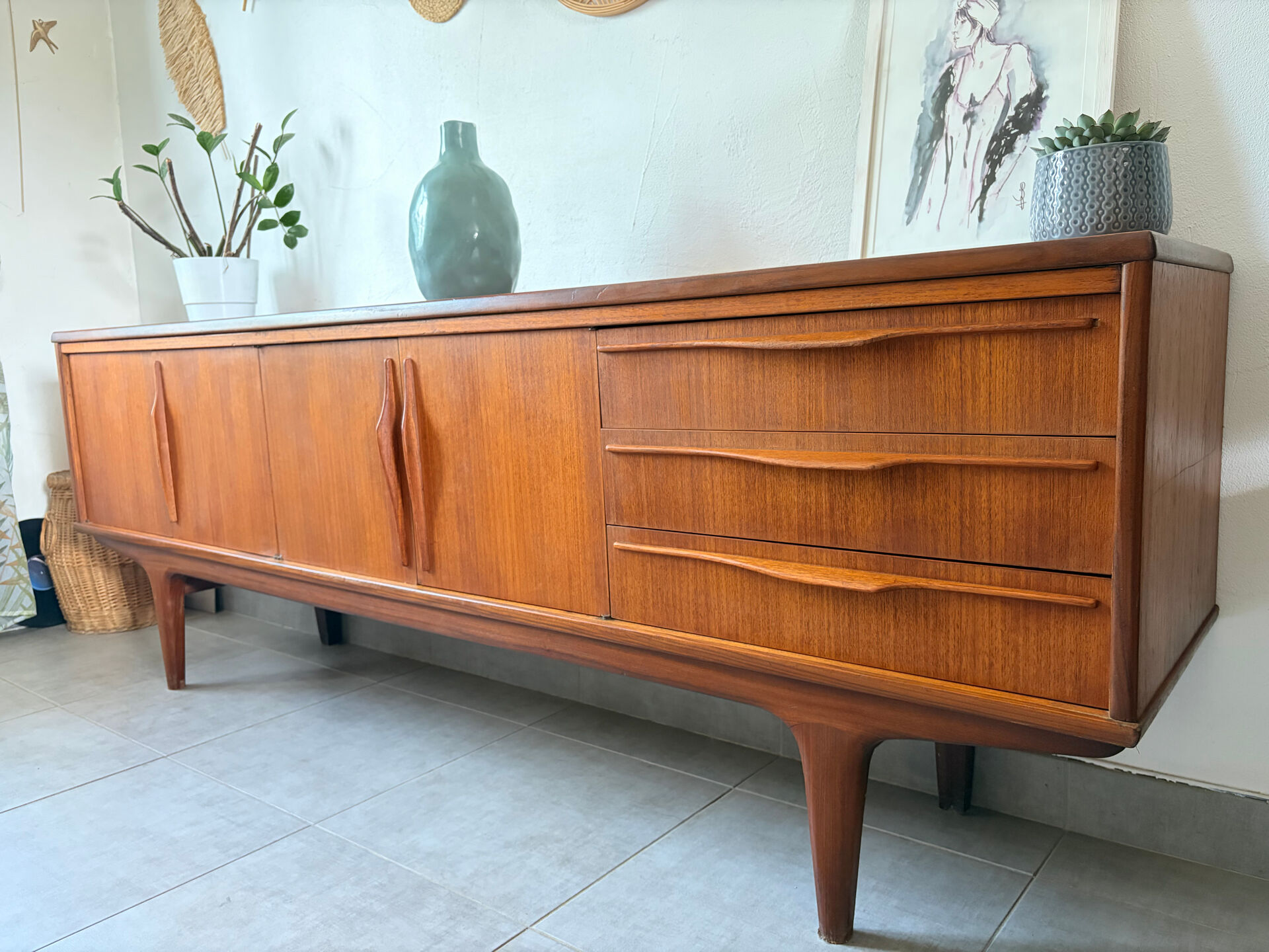 Vintage Scandinavian enfilade Andersen Johannes