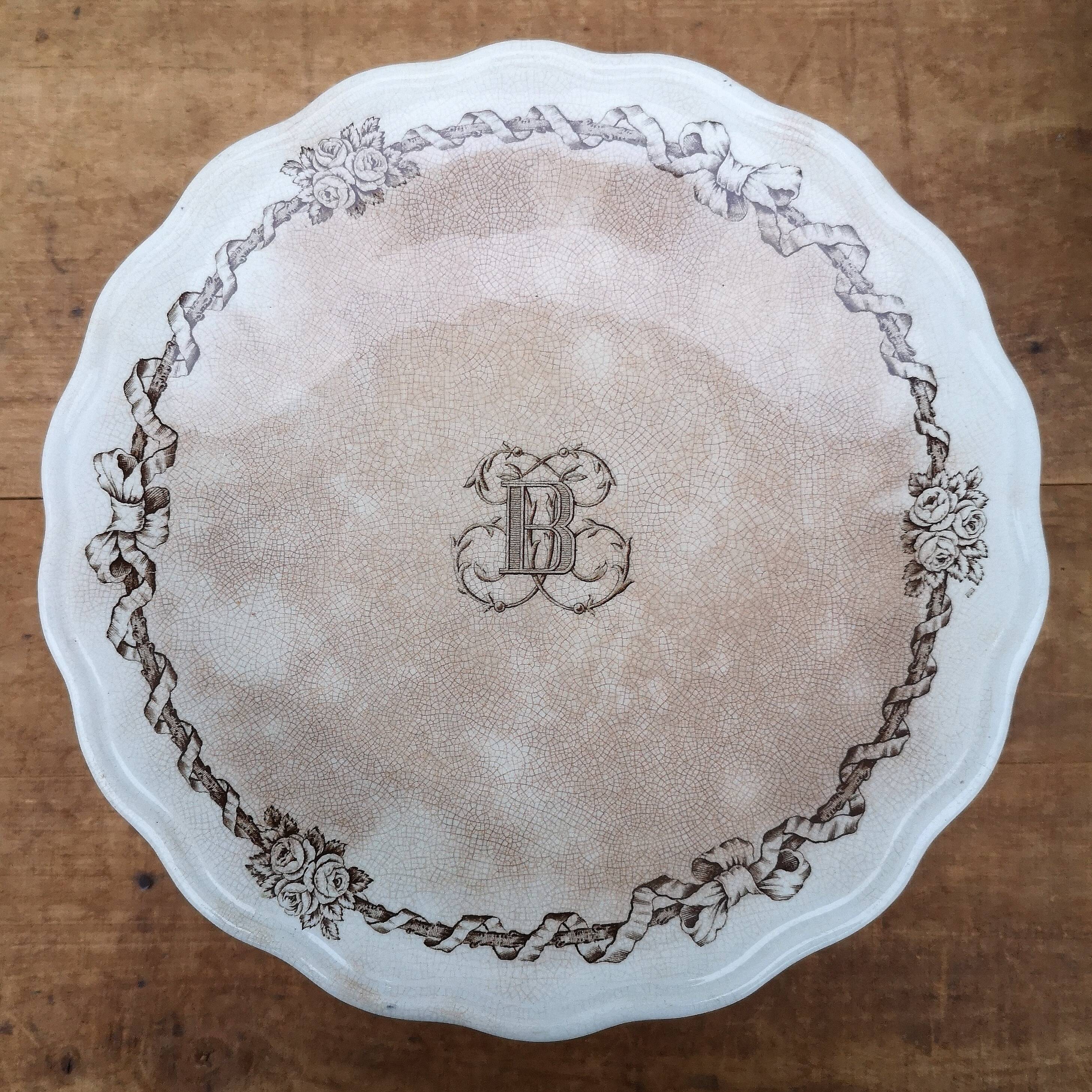BWM & Co English compote bowl (Brown Westhead Moore)