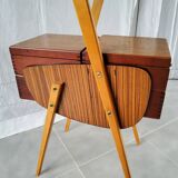 Scandinavian sewing box 50s/60s