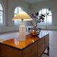 Rare Midcentury Modern crystal bubble table lamp by Orrefors Carl Fagerlund.