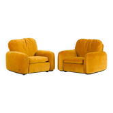 Piumotto Armchairs by Arrigo Arrigoni for Busnelli, set of 2, 1970s