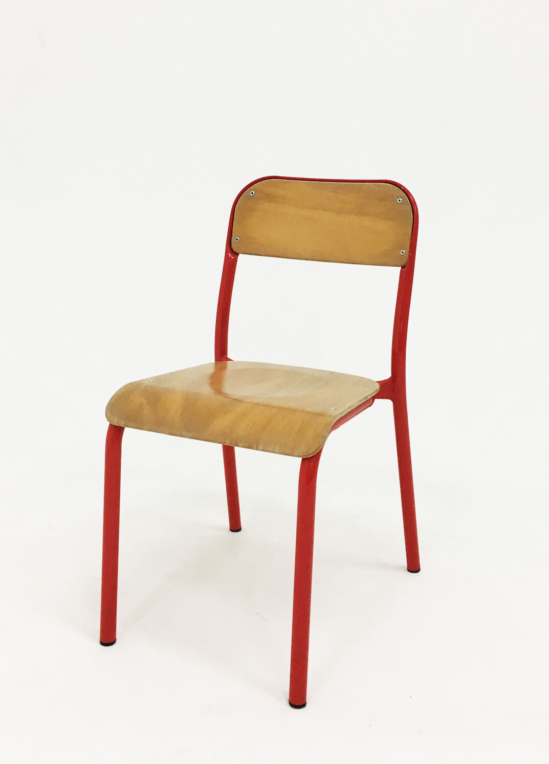 Set of 4 chairs of school