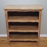 Bookcase in raw oak