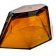 Art Deco jardiniere, crystal, Moser, Czechoslovakia, 1930s