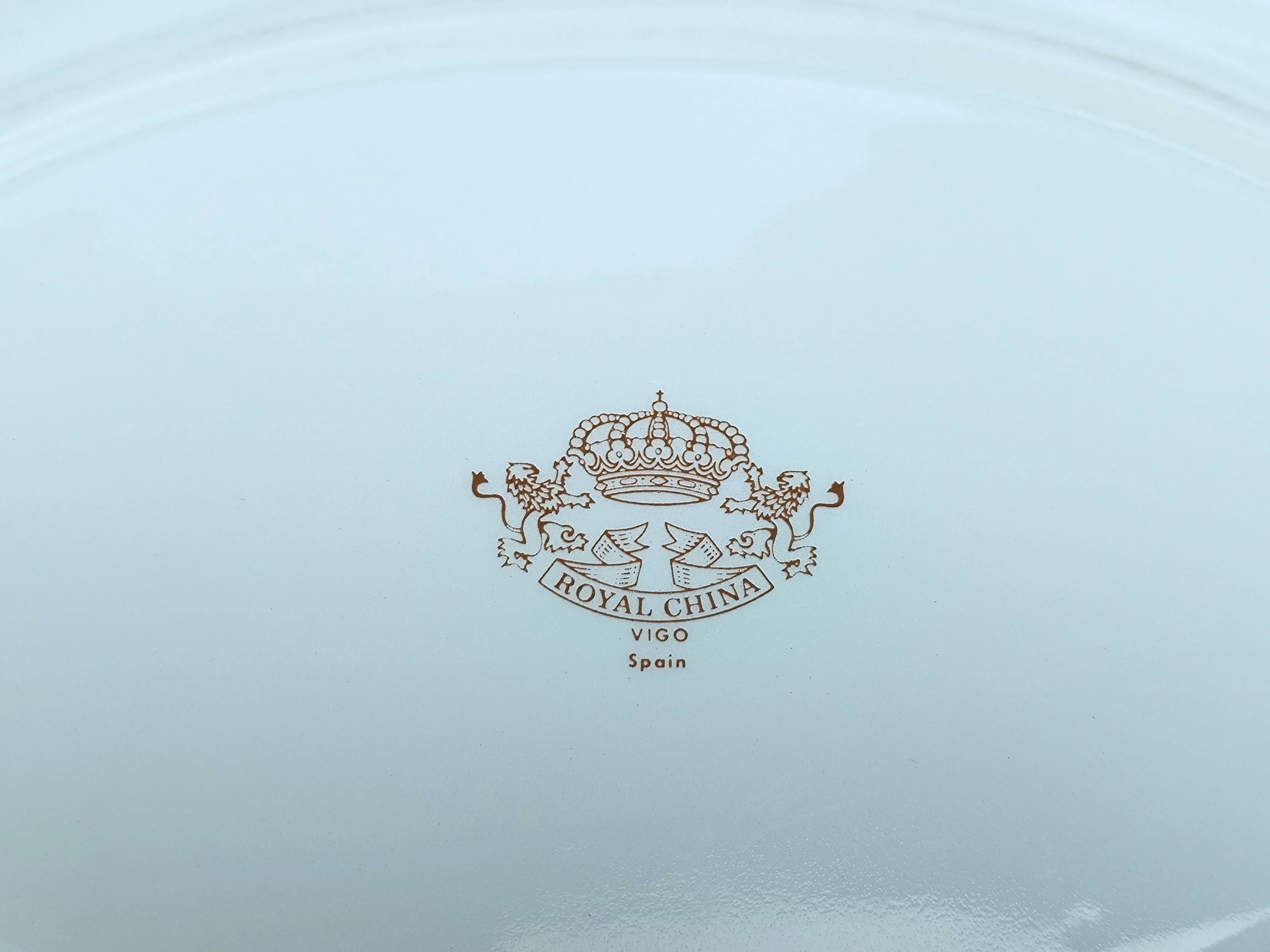 Royal China oval serving dish