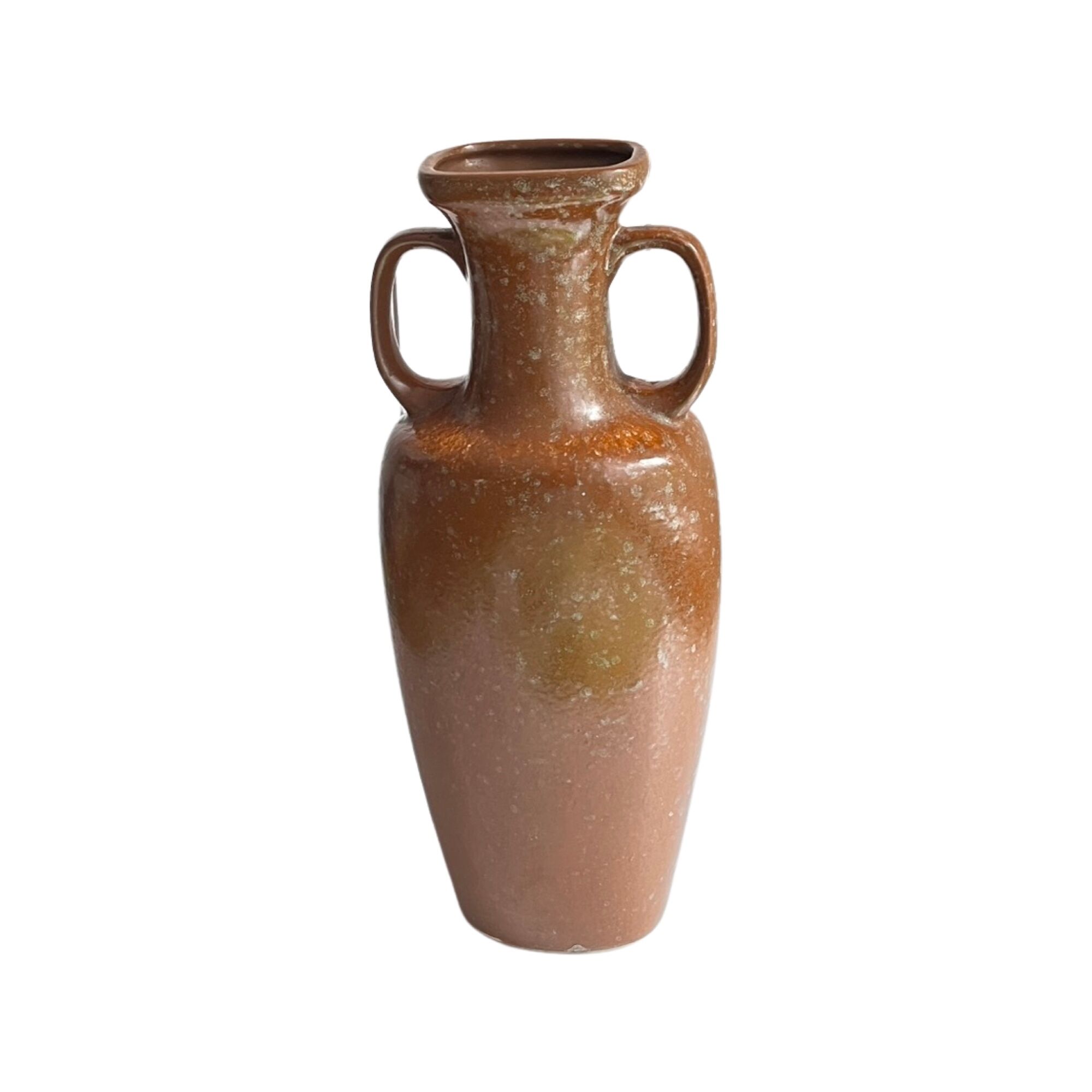 Ceramic vase Bolesławiec Poland 1970s