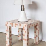 Mosaic tile side table