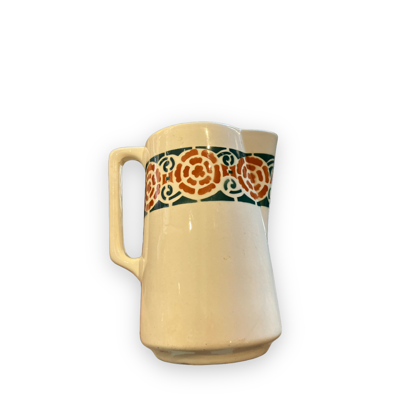 Important pitcher carafe In earthenware Rouvelle to Givors