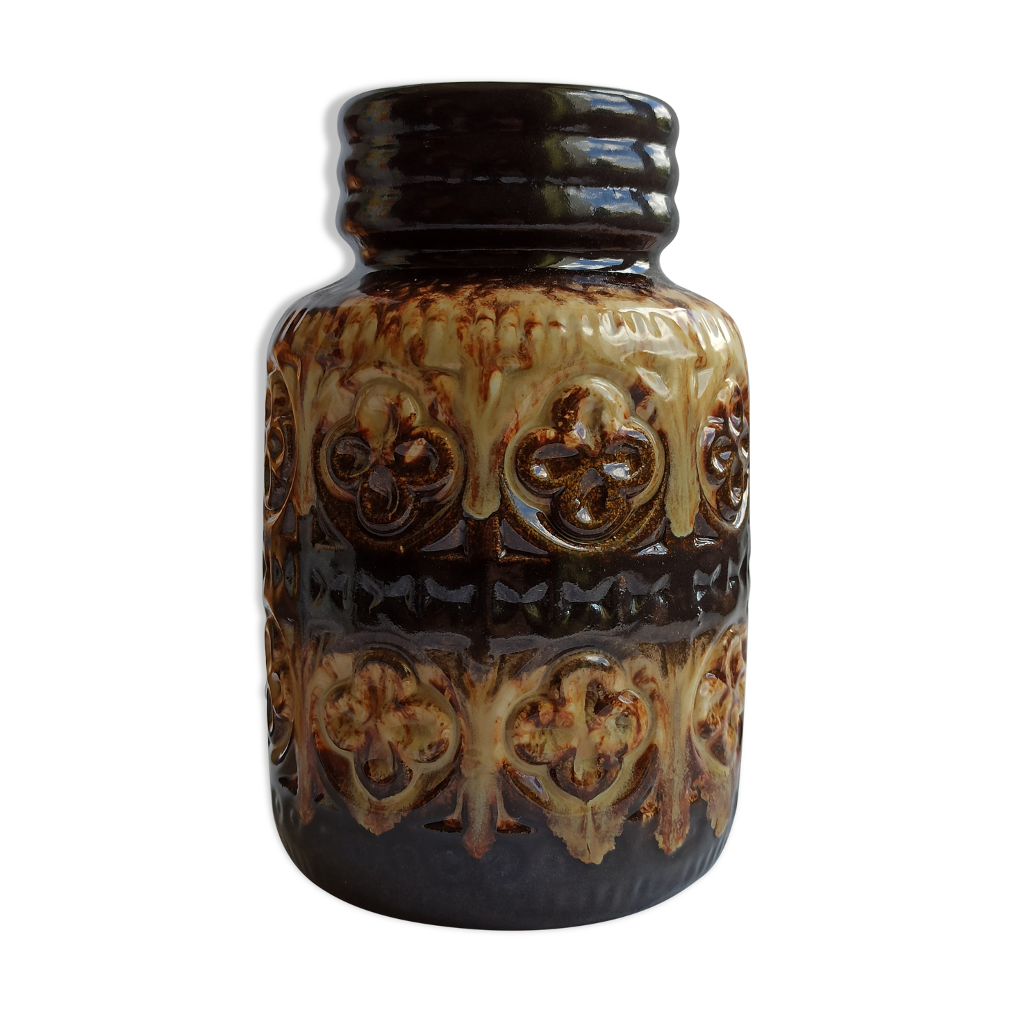 Vase W-Germany Scheurich keramik 289 18 Vintage