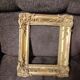 miroir Baroque Fin XIXe Siècle En Bois Et Gypse Doré
