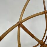 Vintage rattan chair by Dirk van Sliedregt Rohe Noordwolde 1960 in the Netherlands