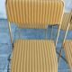 6 folding chairs Lafuma vintage 1970
