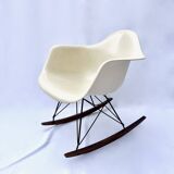 ROCKING CHAIR PARCHEMENT, EAMES, HERMAN MILLER 1970