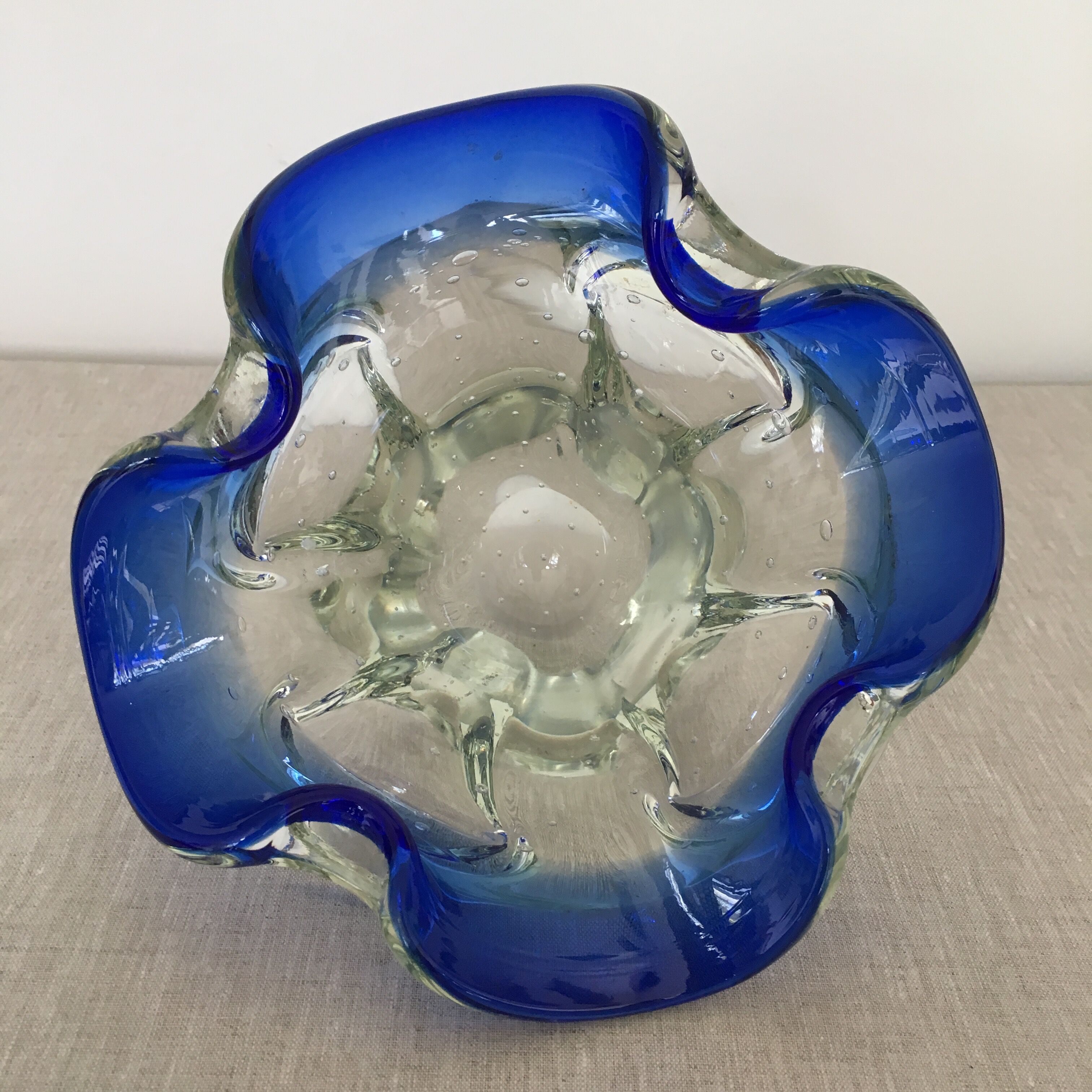 Ashtray vintage glove