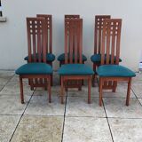 6 vintage designer chairs from the year 2000.