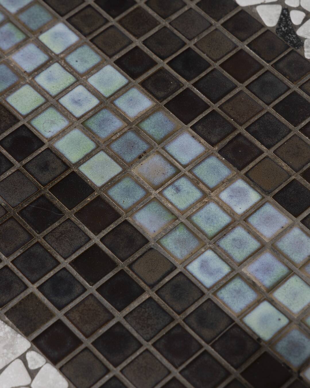 Hexagonal ceramic coffee table, 1930s