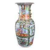 vase en porcelaine de Canton, Chine – fin XIXe