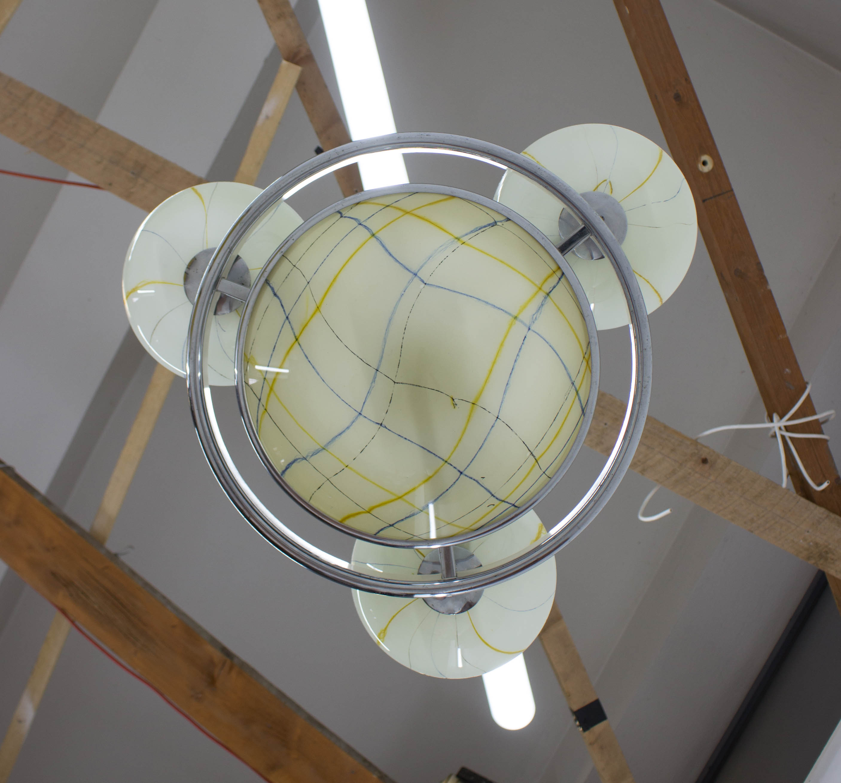 Art deco chandelier, 1930s