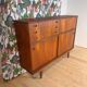 Vertical Danish teak sideboard, 1960s