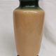 old Opaline Vase, painted / enamelled Floral decoration 19th, Napoleon III