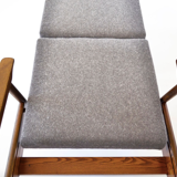 Fauteuil convertible par V. E. Cukermanienė pour Vilniaus Baldų Kombinatas, 1964