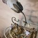 bronze lamp napoleon style lll 4 kg 36x27 cm tulip type muller unsigned