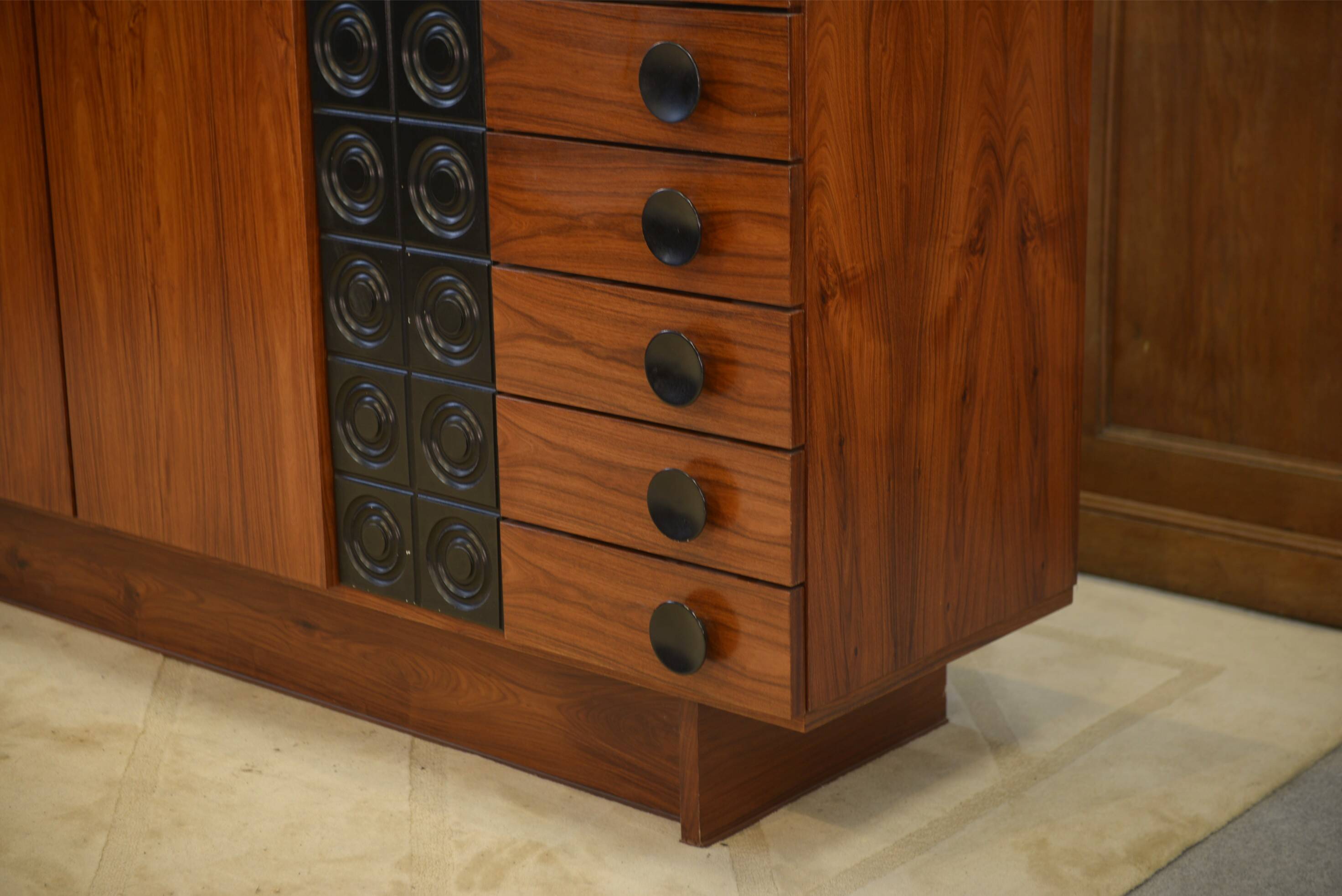 Buffet brutaliste De Coene 1970’s
