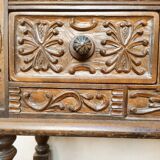 Ethnic carved wooden furniture
