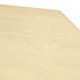 Vintage Octagonal Travertine Coffee Table 70s Design Italian