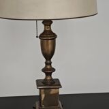 Old "Maison Charles" style bronze lamp