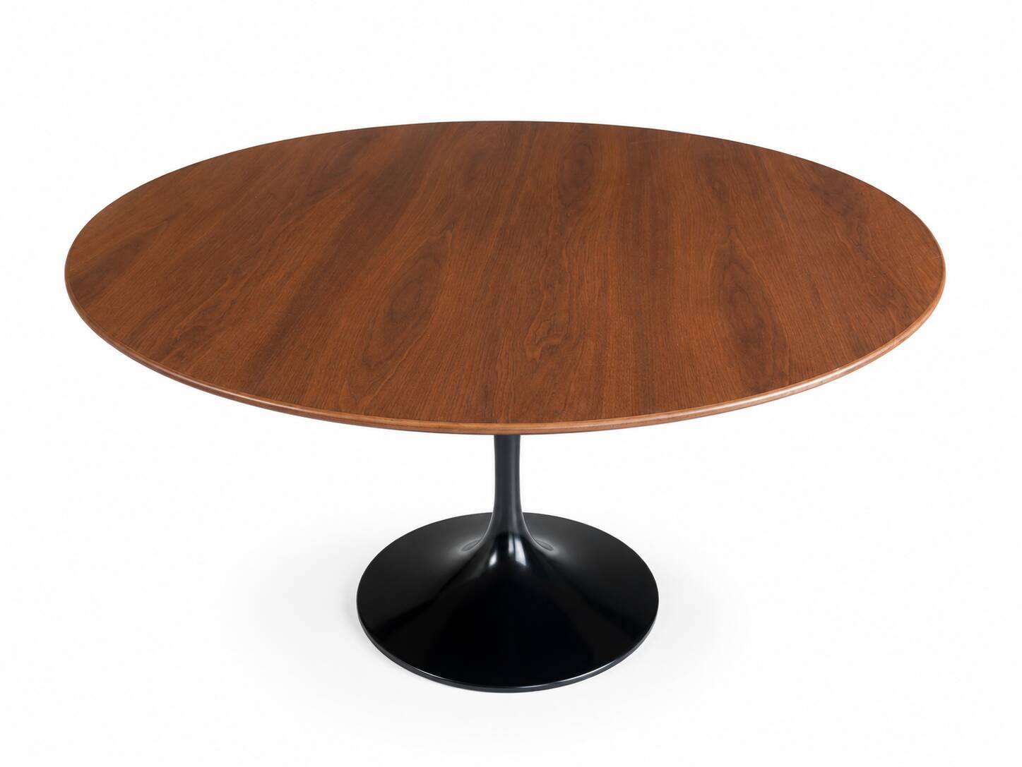 Table de repas Saarinen noyer, edition limitée 50th anniversary Ø120 cm - 2