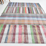 Multicolor modern rug 321x234cm