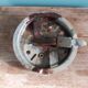 Half globe opaline ceiling light, diameter 20 cm, with base