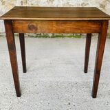 Wooden farmhouse console, circa 40's/50's