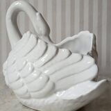 Ceramic swan plant pot