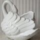 Ceramic swan plant pot