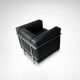 LC2 armchair by Le Corbusier et al. for Cassina 1990s