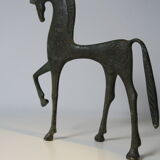 Etruscan horse, bronze, very elegant figurine