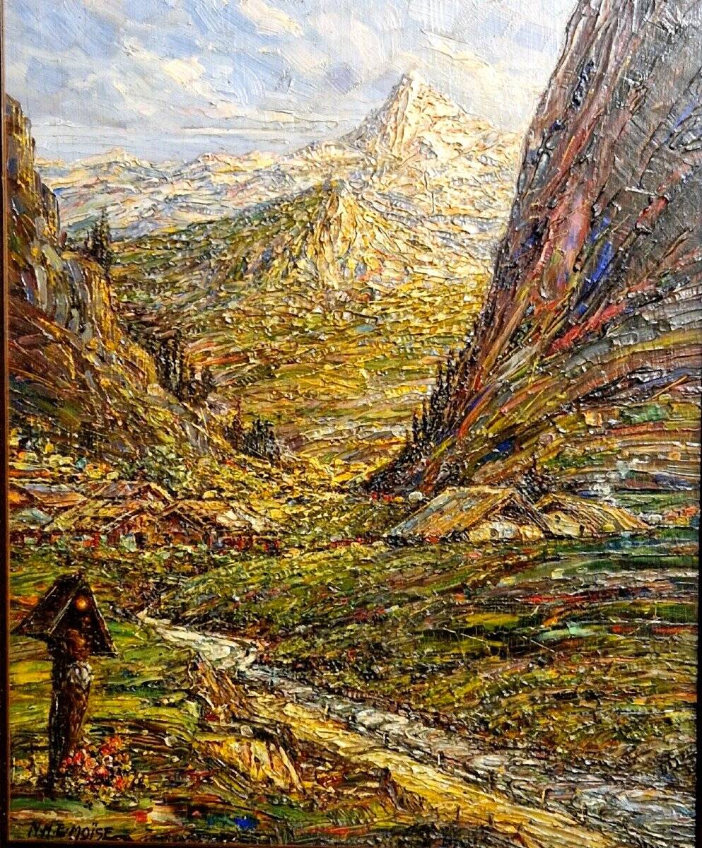 20th century Savoy landscape