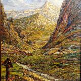 20th century Savoy landscape