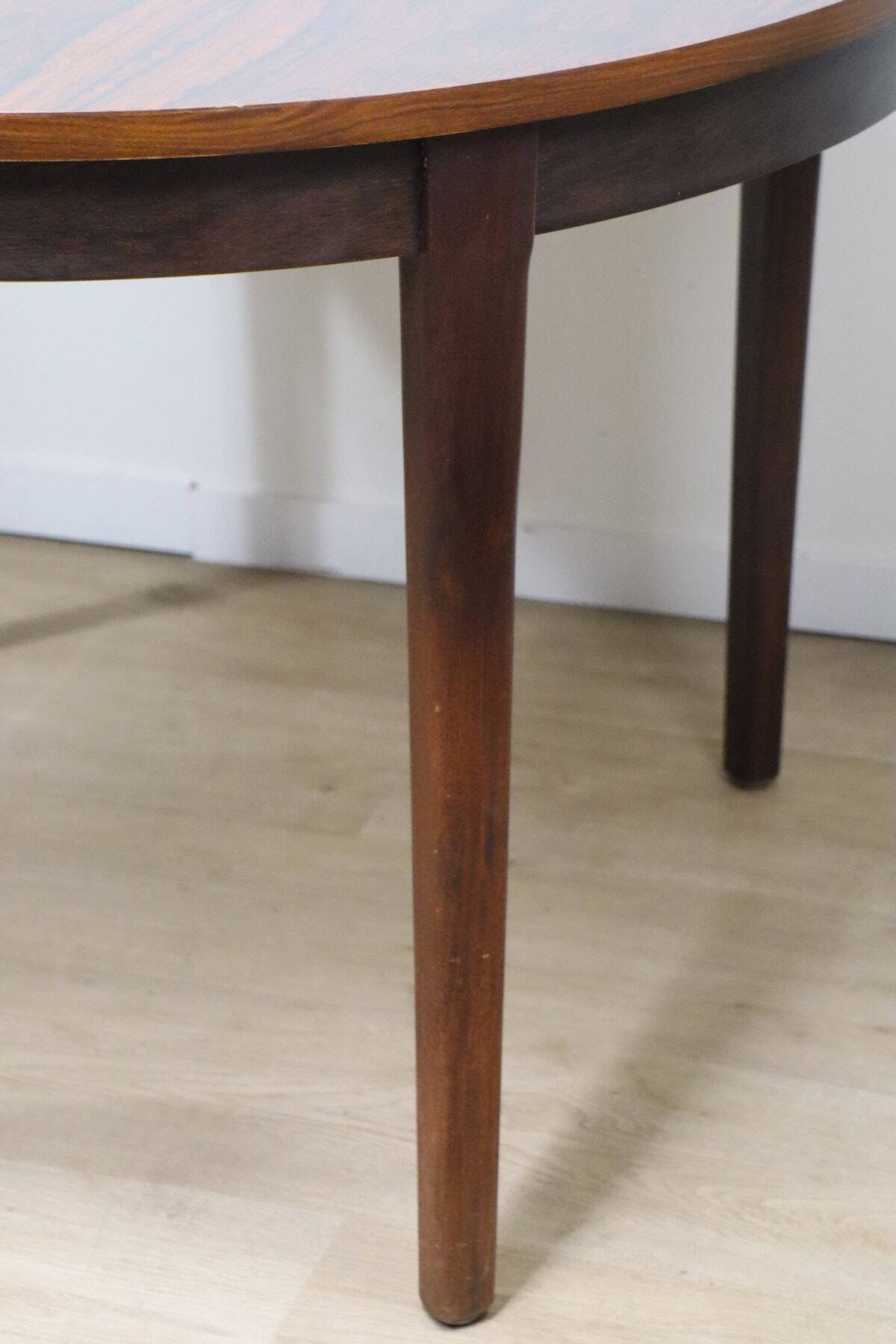 Vintage extendable rosewood dining table, 1960s