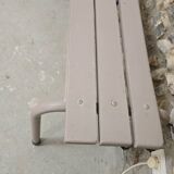Light purple revamped school bench 1970 adult size