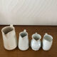 Set of 4 Vintage Porcelain Milk Jugs