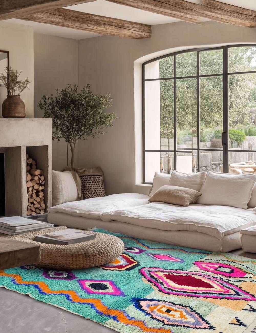 Berber Rug Boho Style - 287 x 187 cm