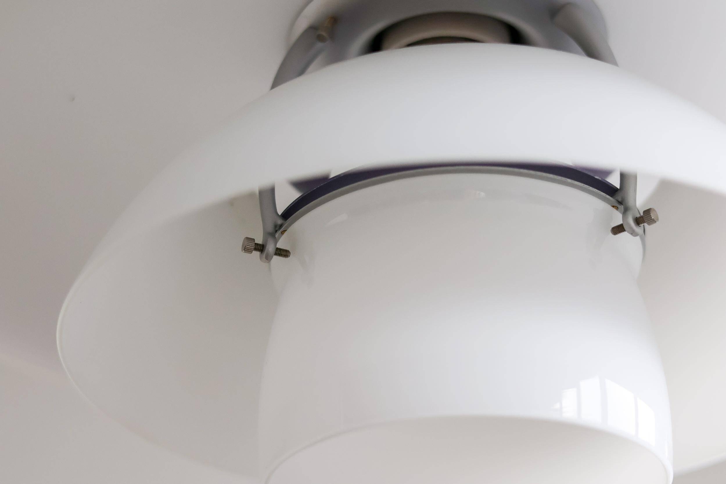 Poul Henningsen PH 4½-4 Glass Suspension Light by Louis Poulsen