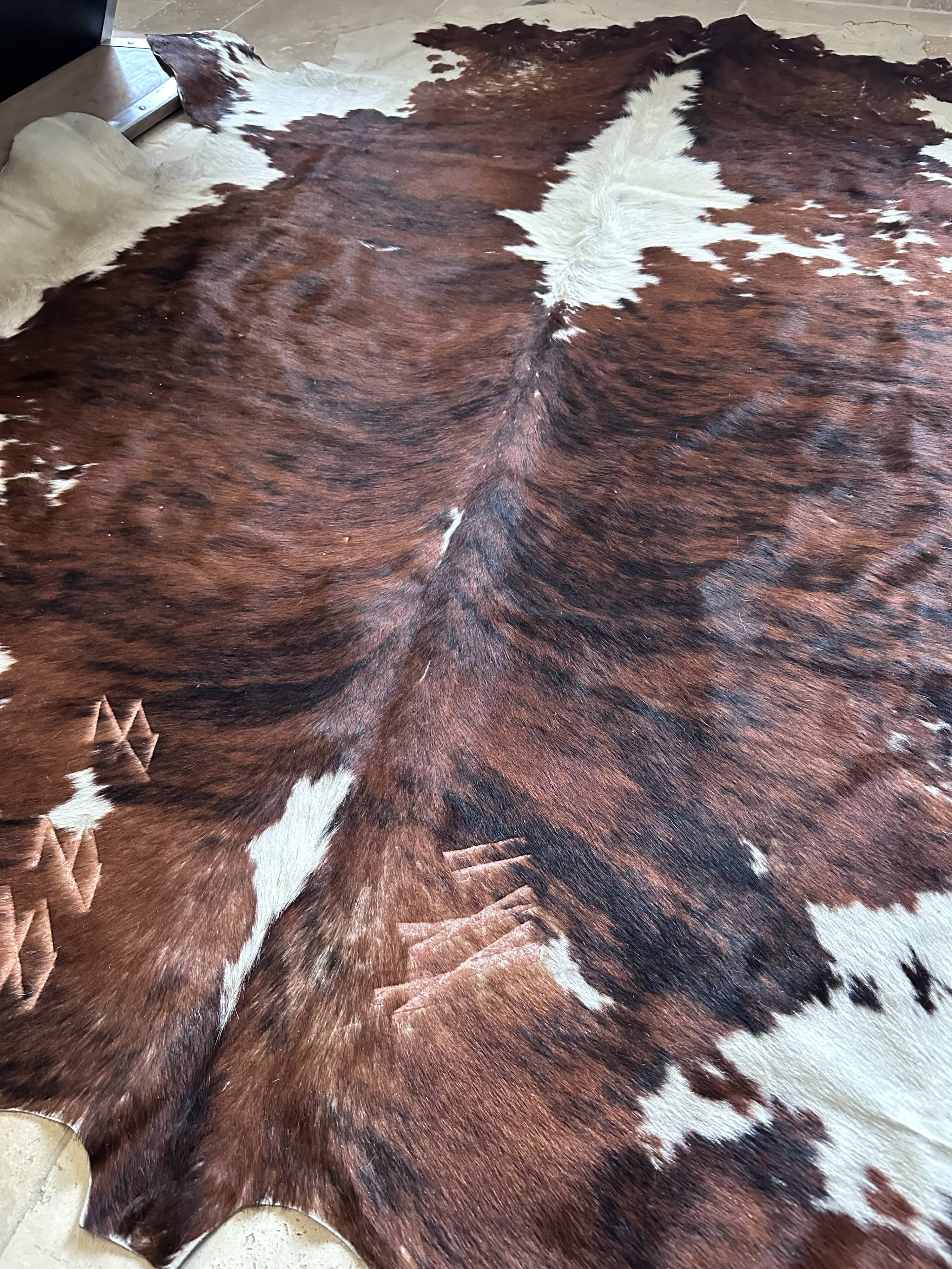 Tapis peau de vache