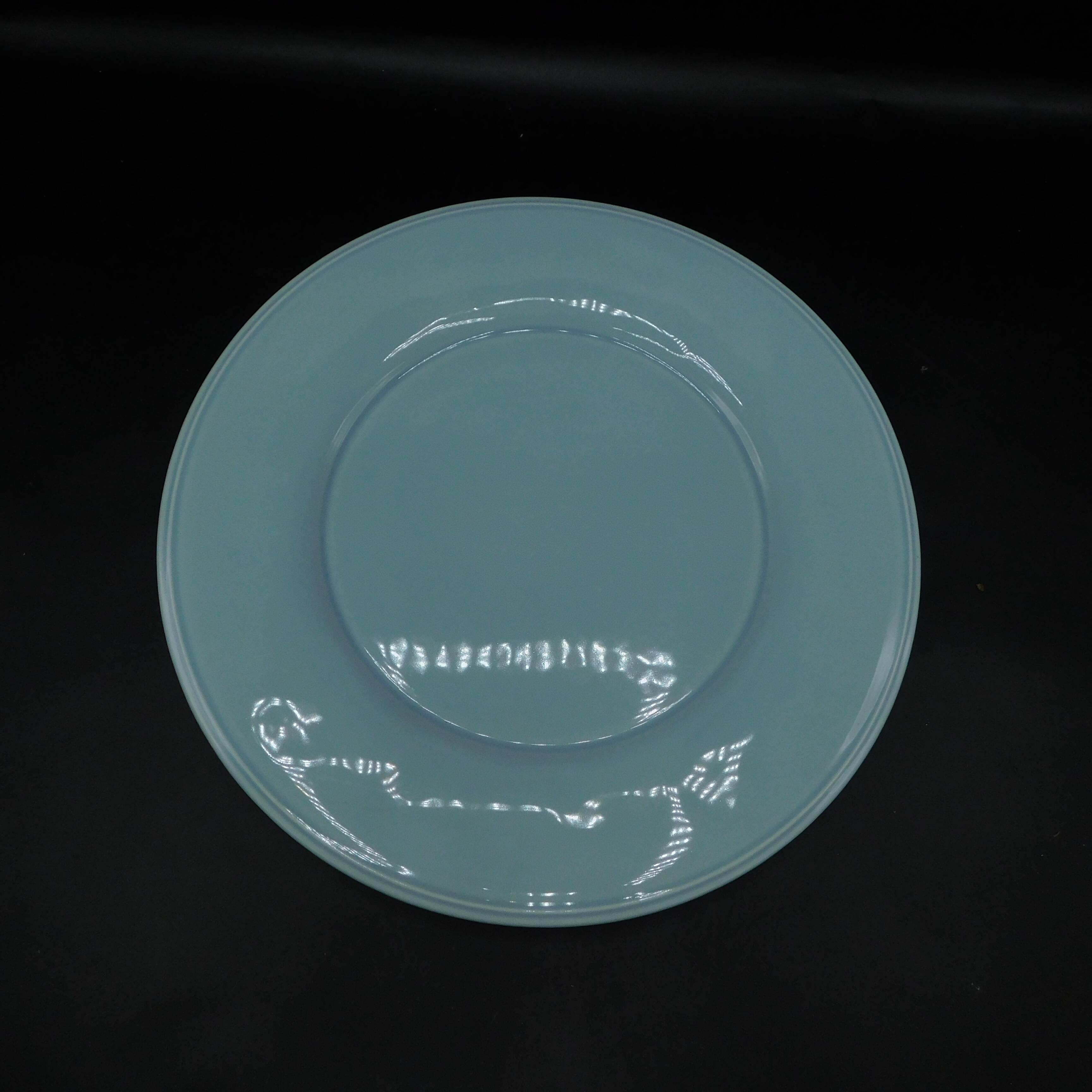 6 presentation plates - 33 cm - vintage