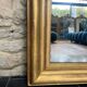 Antique Louis-Philippe mirror 200/150cm gold leaf and mercury glass